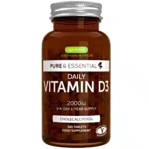 Igennus Daily Vitamin D3 2000iu Cholecalcifero X365 Capsules